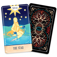 Load image into Gallery viewer, Animated Tarot animation gif example the star
