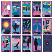 Load image into Gallery viewer, midnight city tarot wands