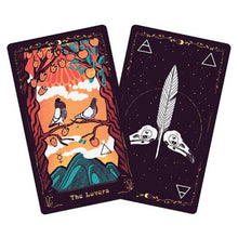 Load image into Gallery viewer, Occult Ornithology Tarot Deck the lovers