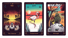 Load image into Gallery viewer, Occult Ornithology Tarot Deck the chariot, temperance and strength