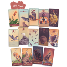 Load image into Gallery viewer, Pacific Northwest Tarot Deck by Brendan Marnell Wands
