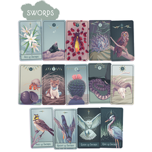 Load image into Gallery viewer, Pacific Northwest Tarot Deck by Brendan Marnell Swords